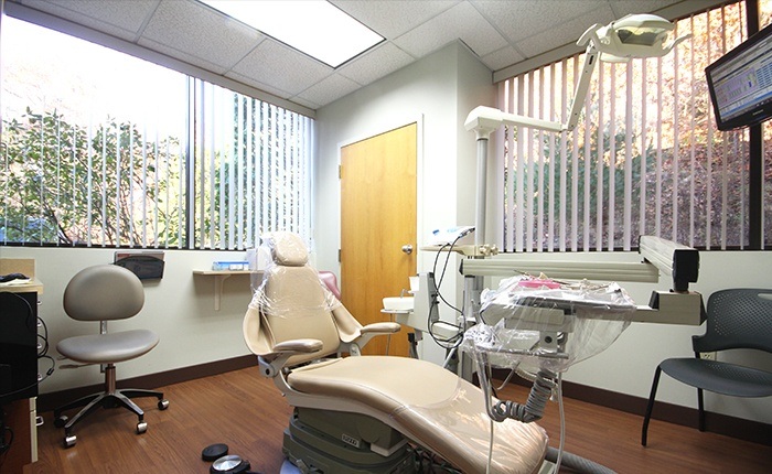 Dental exam room